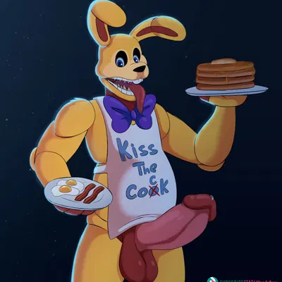 spring bonnie (fnaf) (five nights at freddy's, into the pit) created by mandyfoxy