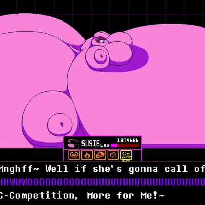 susie (deltarune) (deltarune, undertale (series)) created by chip at night