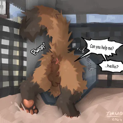 tanuki (lkbc) (little kitty big city) created by tornadofurs