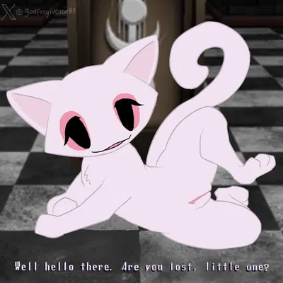 the cat (shojs) (spooky's jump scare mansion, twitter) created by godforgiveme4
