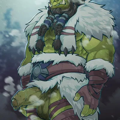 thrall (warcraft) (blizzard entertainment, warcraft) created by baraking
