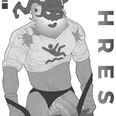 thresh (league of legends, riot games) created by kheng