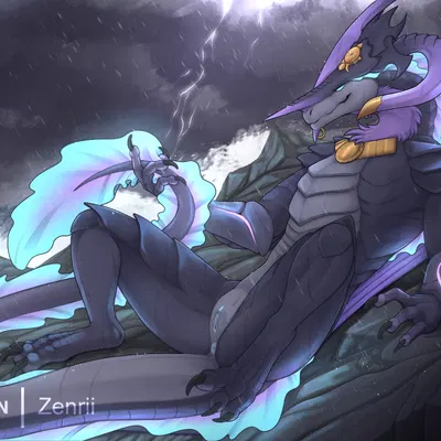 tiamat (smite) (mythology, smite) created by zenrii