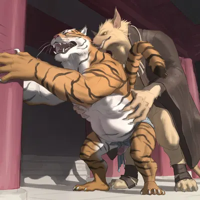 tiger vanguard, yellow wind sage (black myth: wukong) created by pngx