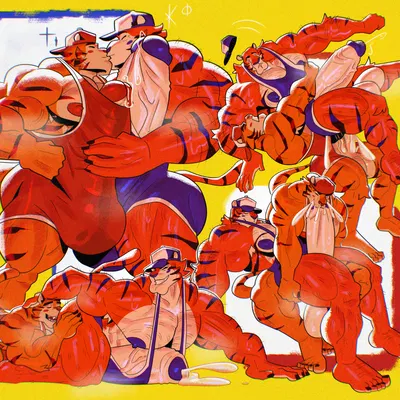 tony jr, tony the tiger (frosted flakes, kellogg's) created by vaniwall