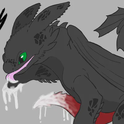 toothless (dreamworks, european mythology) created by wyrmling (artist)