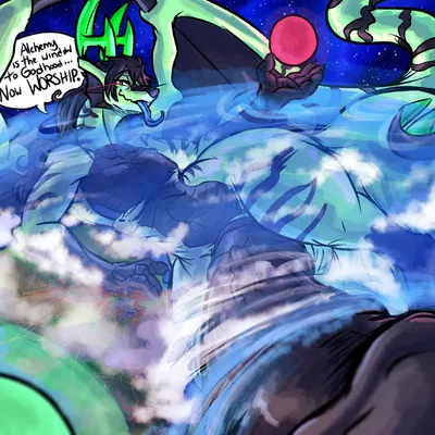 tsavo (slightly damned) (mythology, slightly damned) created by mrease