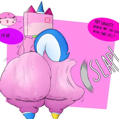 unikitty (cartoon network, lego) created by lolbear 9