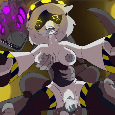 v (murder drones) (glitch productions, murder drones) created by shizameakanzatsu