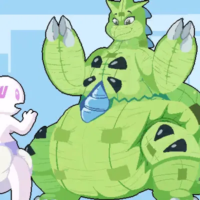 vector (tyranitar) (nintendo, pokemon) created by babysharb