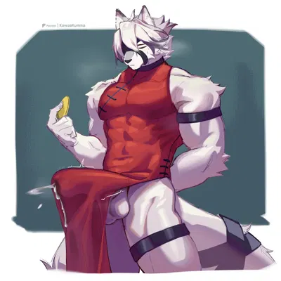 von lycaon (mihoyo, zenless zone zero) created by kawaakumma