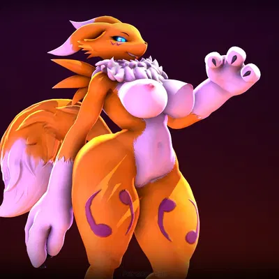 warfare renamon (bandai namco, digimon) created by not person420