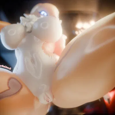 warfare renamon (bandai namco, digimon) created by paprikablend