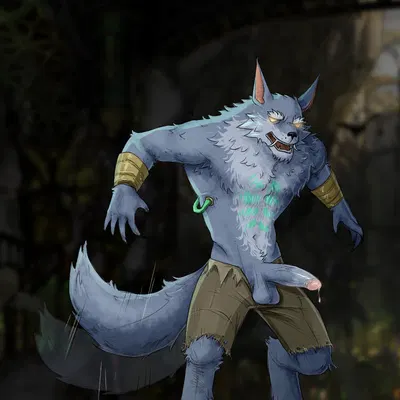 warwick (lol) (league of legends, mythology) created by lucekracoon