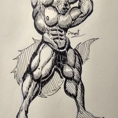 wolf o'donnell (nintendo, star fox) created by pinumontbalou