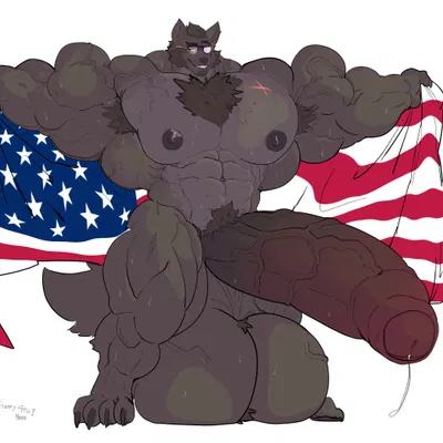 wolfy mclovin (character) created by majestictweive, neonavis