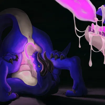 wyrm (character) (mythology) created by reku illustration