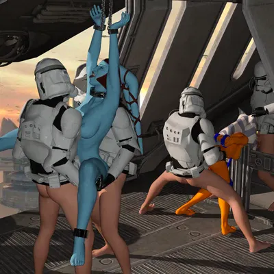 aayla secura, ahsoka tano, clone trooper (star wars) created by defaultusername