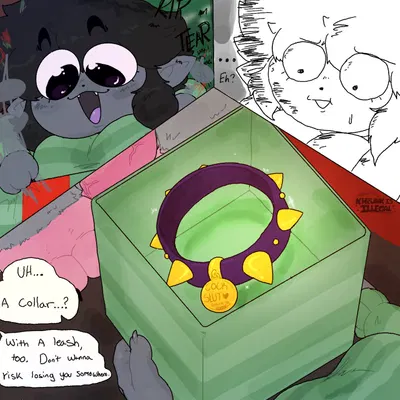 abby (khrunkisillegal), roque (khrunkisillegal) (christmas) created by khrunkisillegal