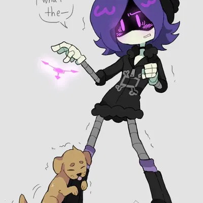 absolute solver, uzi (murder drones) (glitch productions, murder drones) created by baitooo