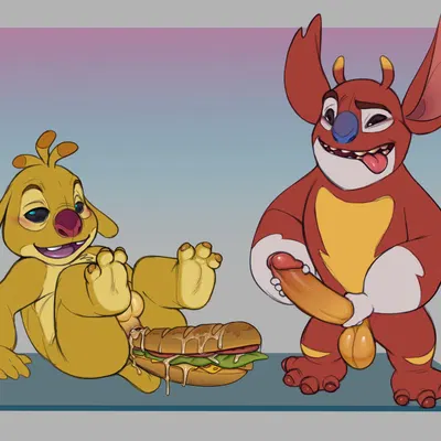 ace (lilo and stitch), reuben (lilo and stitch) (disney, lilo and stitch) created by dreiker