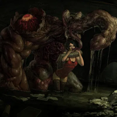 ada wong (capcom, resident evil) created by erodun