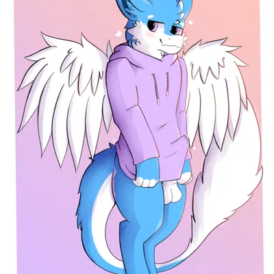 aero (dragon) (mythology) created by noodletheartist