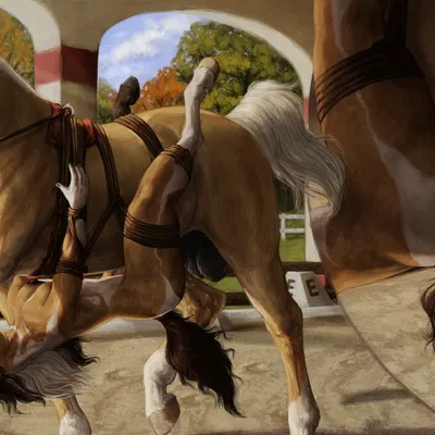 aisha (chestnutluna), tristan (chestnutluna) created by scarlanya