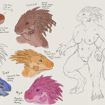 alice oxis, axla braxys (assignment risk (series)) created by upai