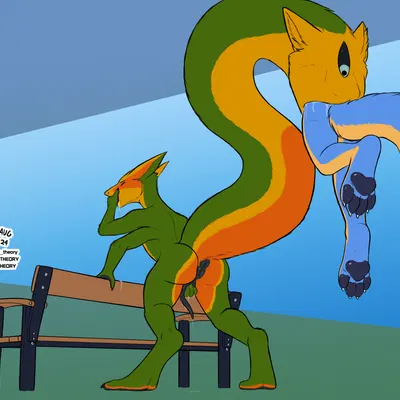 ame (amev7fam), gemini the sergal created by negativetheory