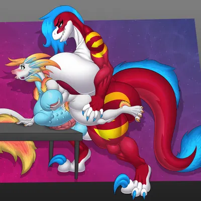 amira (lycanshero), vexza created by darkshasion (artist)