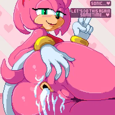 amy rose (sega, sonic the hedgehog (series)) created by countmoxi