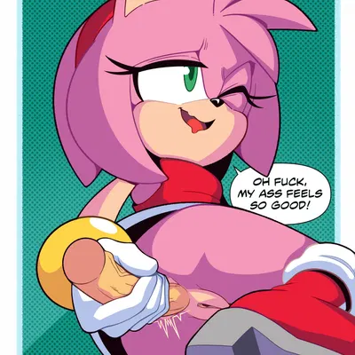 amy rose (sega, sonic the hedgehog (series)) created by koturitsu
