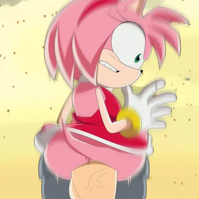 amy rose (sega, sonic the hedgehog (series)) created by koturitsu
