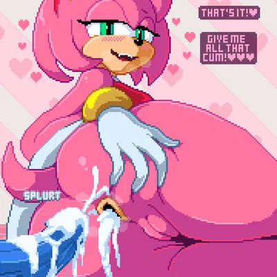 amy rose, sonic the hedgehog (sega, sonic the hedgehog (series)) created by countmoxi