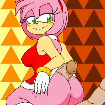 amy rose, sonic the hedgehog (sega, sonic the hedgehog (series)) created by dalley-the-alpha, snailbail22
