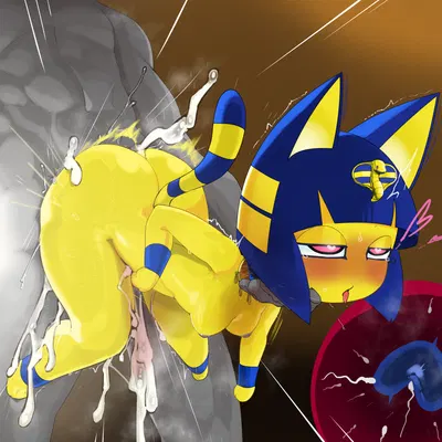 ankha (animal crossing) (animal crossing, nintendo) created by mdthetest