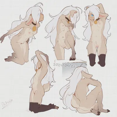 ann the sheep created by butterchalk