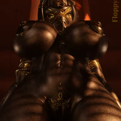 anubis, anubis (bom39) (egyptian mythology, middle eastern mythology) created by floppyhuman