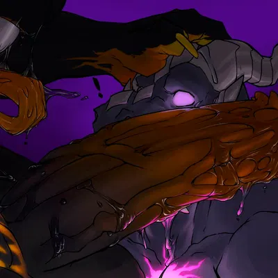 aohren, corrursys, hunger (symbiote) (mythology) created by threatpup