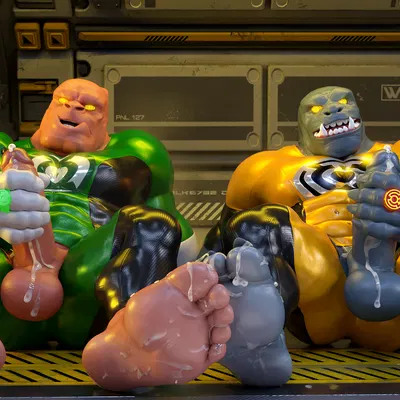 arkillo, kilowog (dc comics, green lantern) created by darkviperbara