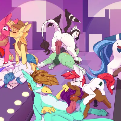 arucordu, aster (chapaevv), big macintosh (mlp) (european mythology, friendship is magic) created by chapaevv