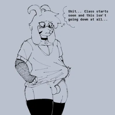 asriel dreemurr (deltarune, undertale) created by fembunns