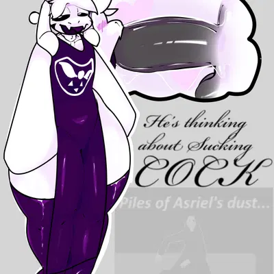 asriel dreemurr (god form), gaster, kris dreemurr (deltarune, undertale) created by woopyy