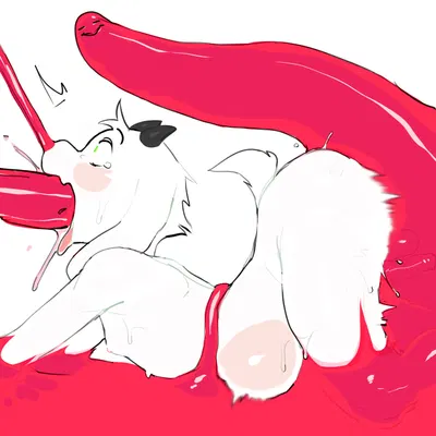 asriel dreemurr, nubert (deltarune, undertale) created by kinkykong