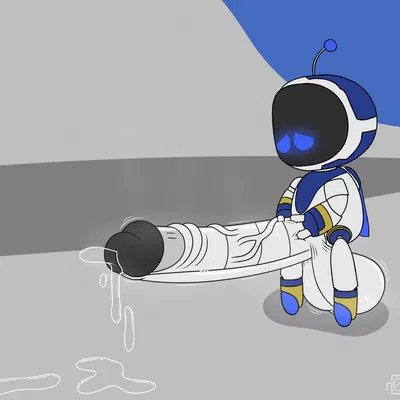 astro (astro bot) (astro bot (series)) created by r0b0t