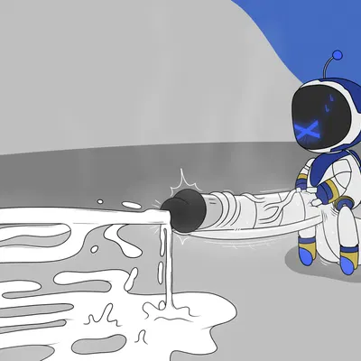 astro (astro bot) (astro bot (series)) created by r0b0t