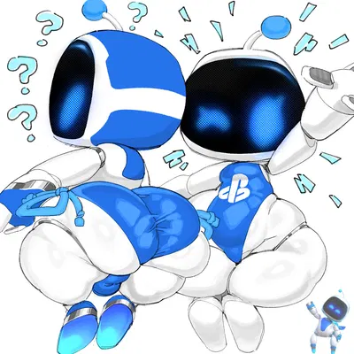 astro (astro bot) (astro bot (series), playstation) created by goatboydraws