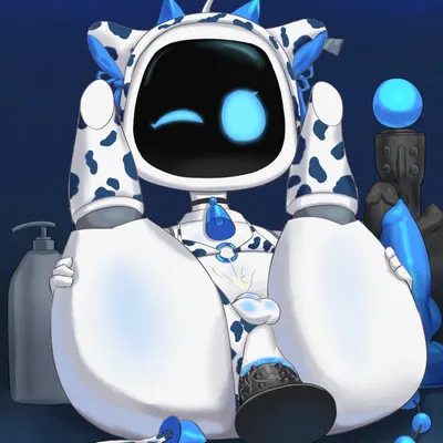 astro (astro bot) (astro bot (series), sony corporation) created by goldcrustedchicken, thiccchicken