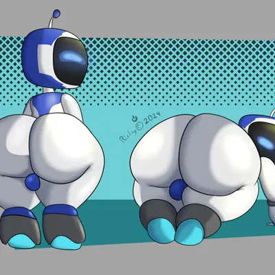 astro (astro bot) (astro bot (series), sony corporation) created by rixtry